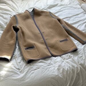 Vintage Reversible Wool Cuddle Coat by Turntable New York